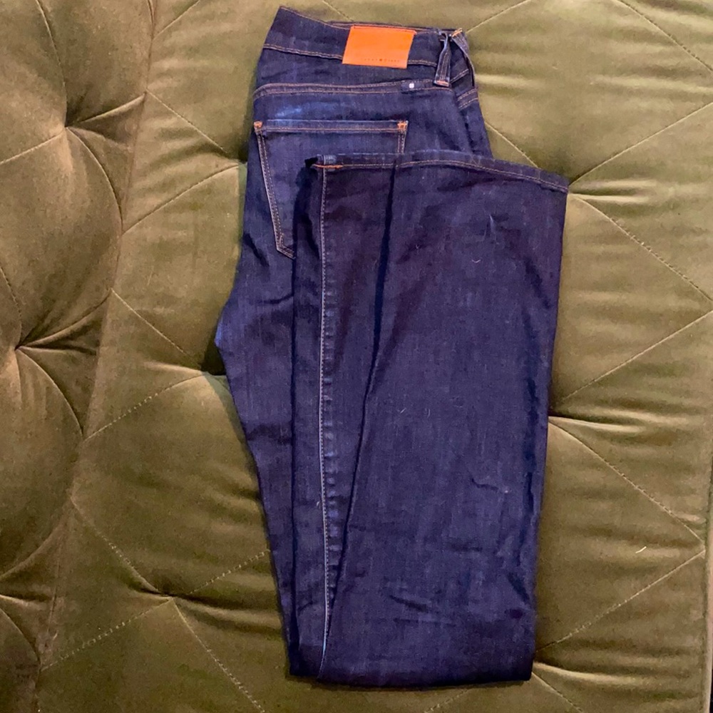 Lucky Brand Brooke Straight jeans, dark wash, 0/25